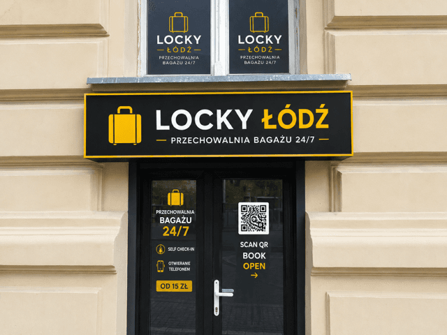 Locky Łódź — Smart-locker · 24/7